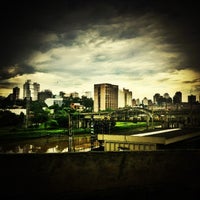 Photo taken at Ponte Aguinaldo Ferreira by Brian H. on 1/25/2012