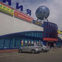 Photo taken at Гипермаркет &amp;quot;Линия-1&amp;quot; by Alexander S. on 5/20/2012