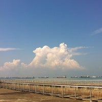 Photo taken at Six Pipes Jetty by Ngiap Heng T. on 8/14/2012