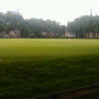 Photo taken at Vincent Square Playing Fields by gaetan f. on 7/1/2011