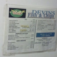 Photo taken at Devin&amp;#39;s Fish &amp;amp; Chips by David M. on 11/10/2011