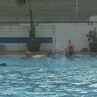 Photo taken at สระว่ายน้ำ @ ICC Sport Club by Nooonui on 10/10/2011