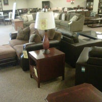 Photo taken at Raymour &amp;amp; Flanigan Furniture Clearance Center by Kevin M. on 9/24/2011