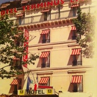 Photo taken at Hôtel Terminus Paris by Stella S. on 7/9/2012