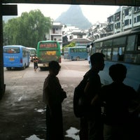 Photo taken at Yangshuo Bus Station by Cyrus L. on 6/21/2012