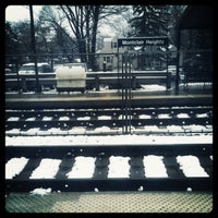 Photo taken at NJT - Montclair Heights Station (MOBO) by Daniela C. on 3/23/2011