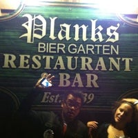 Photo taken at Plank&amp;#39;s Bier Garten by Vicki S. on 9/18/2011