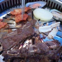 Photo taken at Chang Korean Barbecue by YoungOK K. on 1/12/2012