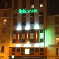 Photo taken at Ibis Styles Paris Porte d&amp;#39;Orléans by Fabrice B. on 9/1/2012
