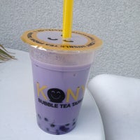 Photo taken at Kony Bubble Tea by Ulyana on 3/8/2012