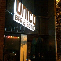 Photo taken at Único | Bar &amp; Bistro by Patricia G. on 4/13/2012