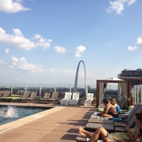 Photo taken at Sky Terrace Pool by Aurora M. on 7/9/2012