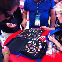 Photo taken at Coca-Cola Pin Trading by Mike M. on 8/11/2012