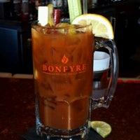 Photo taken at Bonfyre American Grille by Lisa F. on 4/8/2012