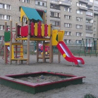 Photo taken at Детская площадка @ Троллейная 1 by Danil S. on 8/4/2012