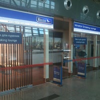 Photo taken at Smoking Lounge Vnukovo Airport (Terminal A) by Дмитрий М. on 8/31/2012