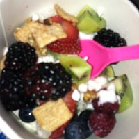 Photo taken at 3 Spoons Yogurt by Andrea F. on 4/12/2012
