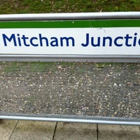 Photo taken at Mitcham Junction London Tramlink Stop by Greysi R. on 7/18/2012