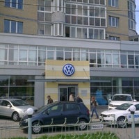 Photo taken at Автосалон Volkswagen by Maris S. on 5/6/2012