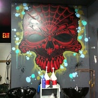 Photo taken at Hair Metal Greenpoint by Brittany W. on 8/2/2011