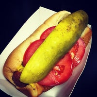 Photo taken at George&amp;#39;s Hot Dogs by Kyle H. on 10/20/2011