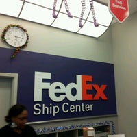 Photo taken at FedEx Ship Center by Raymond R. on 12/16/2011