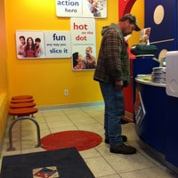 Photo taken at Domino&amp;#39;s Pizza by Cait M. on 1/22/2011