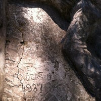 Photo taken at Horeshoe Pits Statue by John C. on 6/3/2012