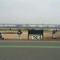 Photo taken at 小松川運動グランド 野球場29面 by romestic on 11/5/2011