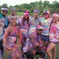 Photo taken at The Color Run 2012 by Allie P. on 3/31/2012