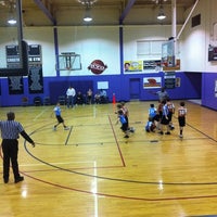 Photo taken at Chastain Gym for NYO Basketballl by Dick S. on 1/23/2011