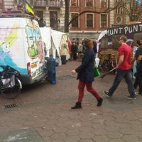 Photo taken at Occupy Amsterdam by Robin d. on 11/4/2011