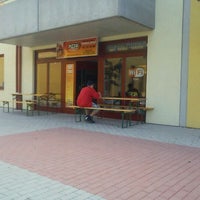 Photo taken at Pizza Delicato by Ondra Š. on 6/27/2012