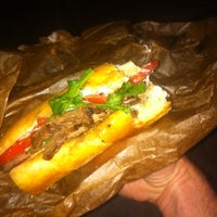 Photo taken at Localmotive Food Truck by David T. on 5/11/2012