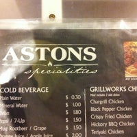 Photo taken at Astons Specialities by Ellin W. on 6/14/2012