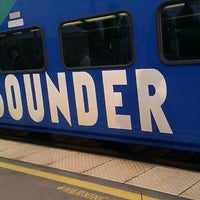 Photo taken at Sounder Train 1508 by Liza S. on 8/6/2012