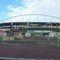 Photo taken at Estadio Leonidas Da Silva by Victor d. on 5/6/2012