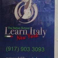 Photo taken at Learn Italy New York by Iwona on 1/4/2012