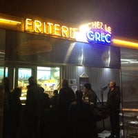 Photo taken at Friterie Chez Le Grec by Arnaud on 2/22/2012