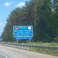Alabama Georgia State Line Cities Alabama/Georgia State Line - I-20