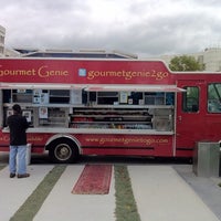 Photo taken at Gourmet Genie Food Truck by Sean R. on 12/23/2010
