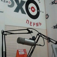Photo taken at Радиостанция &amp;quot;Эхо Перми&amp;quot; by Oleg K. on 12/23/2011