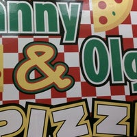 Photo taken at Manny &amp;amp; Olga’s Pizza by Andrew on 4/20/2011