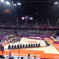 Photo taken at London 2012 Basketball Arena by Ivan B. on 9/9/2012
