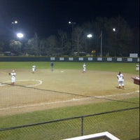 Photo taken at Splendora Softball Field by Stephen Y. on 3/6/2012