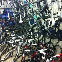 Photo taken at T3 Bicycle Gears by Alberto K. on 1/28/2011