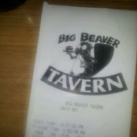 4/5/2012 tarihinde Tina B.ziyaretçi tarafından Big Beaver Tavern'de çekilen fotoğraf