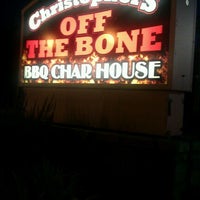 Photo taken at Christopher&amp;#39;s Off The Bone Bbq And Char House by Kathy R. on 7/15/2012
