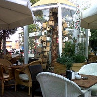 Photo taken at Cafe Marmara Hisar by Gokce K. on 9/19/2011
