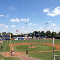 Photo taken at Joe W. Davis Municipal Stadium by Clark H. on 4/24/2012